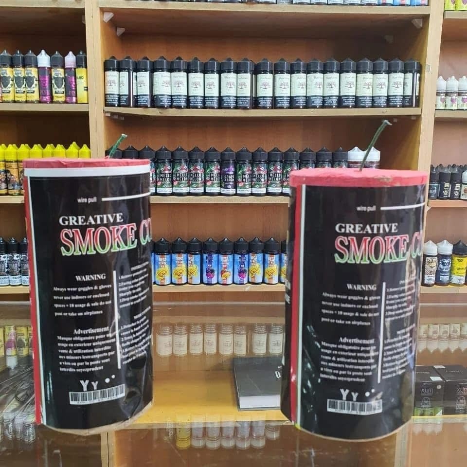 Shamarih Colorful Smoke Wedding - Fireworks 6 Pieces Multi Color